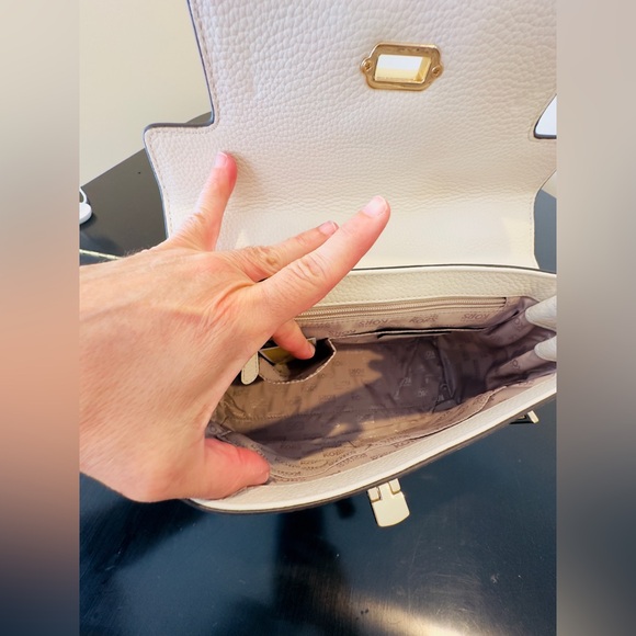 NWT RARE Luxury Authentic Michael Kors Astrid Python Embossed Leather Bag - Picture 14 of 17